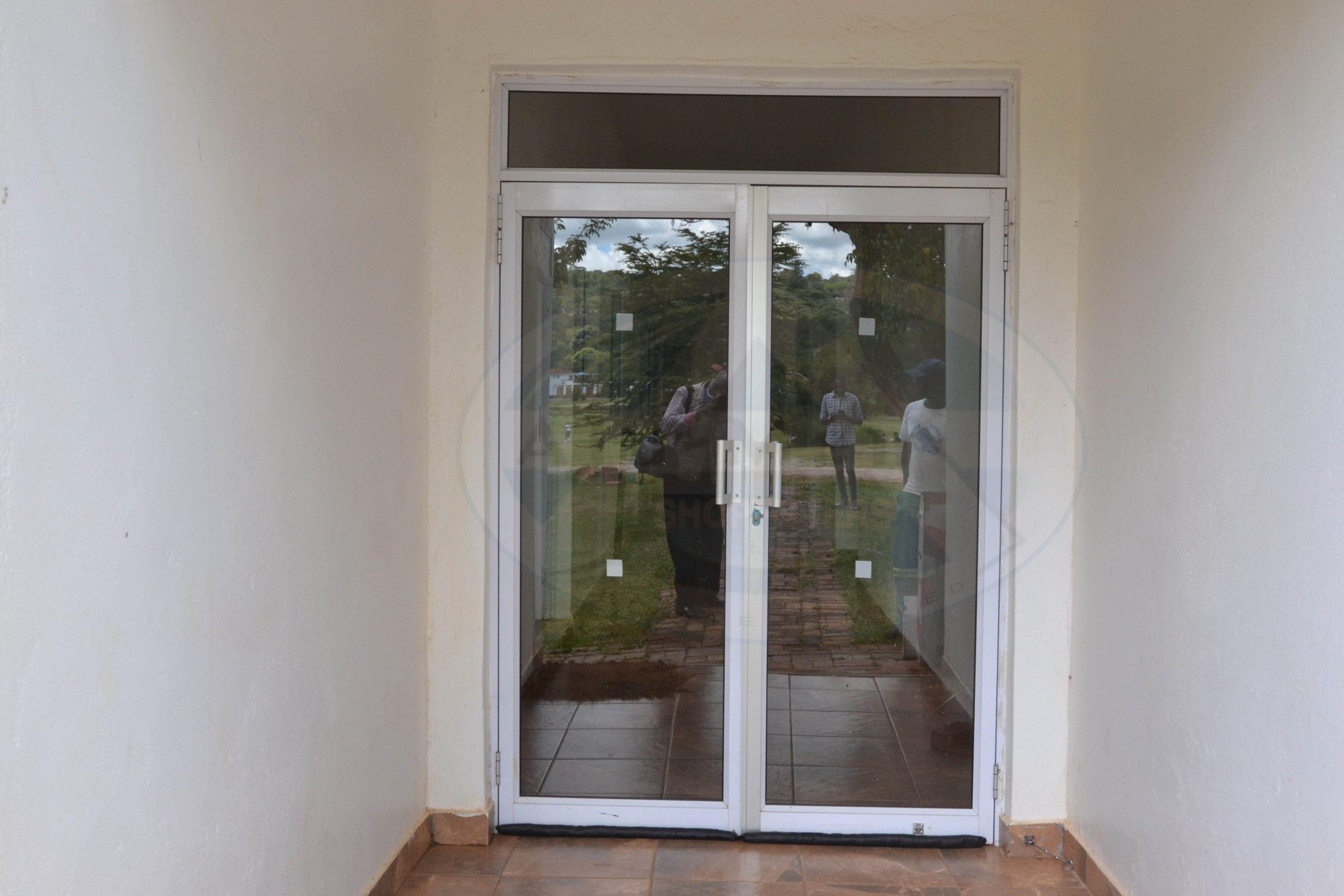double hinged door